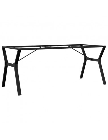 Telaio Gambe a Y per Tavolo da Pranzo 180x80x73 cm in Ghisa
