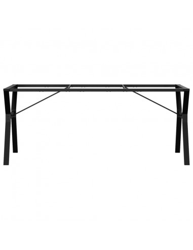 Telaio Gambe a Y per Tavolo da Pranzo 180x80x73 cm in Ghisa