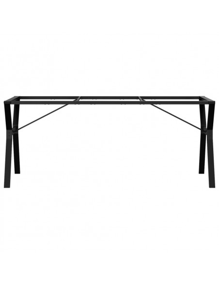 Telaio Gambe a Y per Tavolo da Pranzo 180x80x73 cm in Ghisa