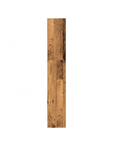 Libreria Legno Antico 80x24x143 cm in Legno Multistrato