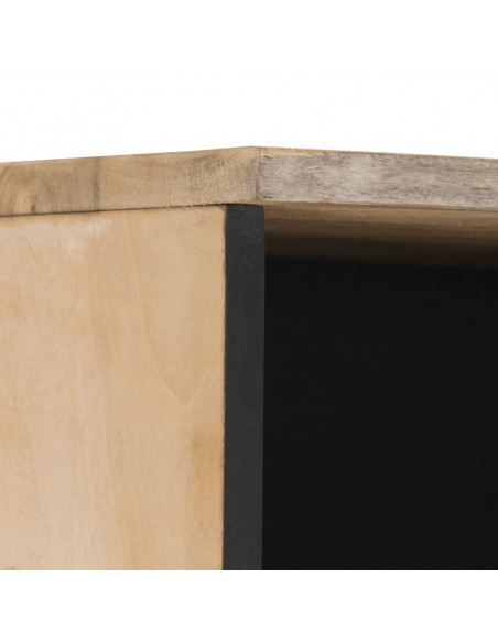 Mobile da Bagno 38x33x160 cm in Legno Massello di Mango