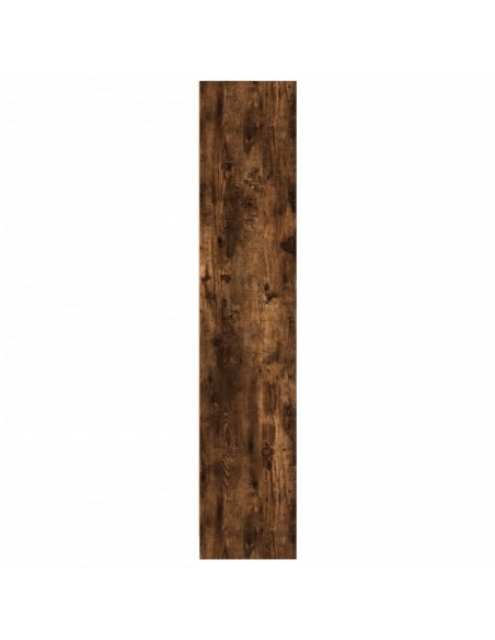 Libreria Rovere Fumo 57x28,5x107,5 cm in Legno Multistrato