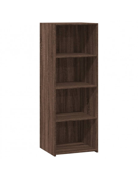 Credenza Rovere Marrone 45x41x124cm in Legno Multistrato