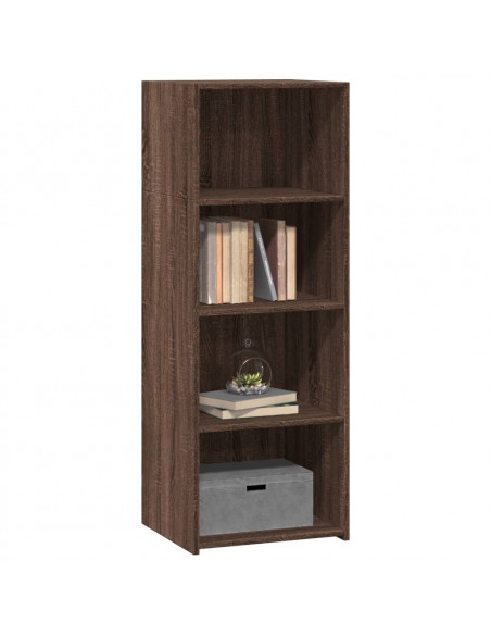 Credenza Rovere Marrone 45x41x124cm in Legno Multistrato
