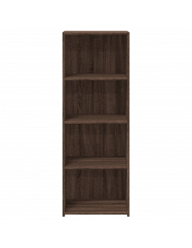 Credenza Rovere Marrone 45x41x124cm in Legno Multistrato