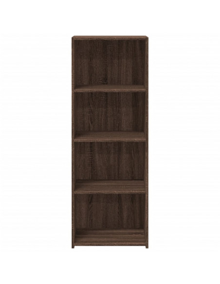 Credenza Rovere Marrone 45x41x124cm in Legno Multistrato