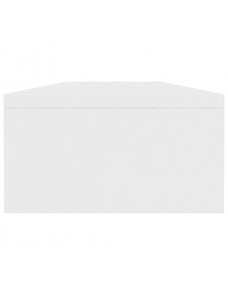 Supporto per Monitor Bianco 100x24x13 cm in Legno Multistrato