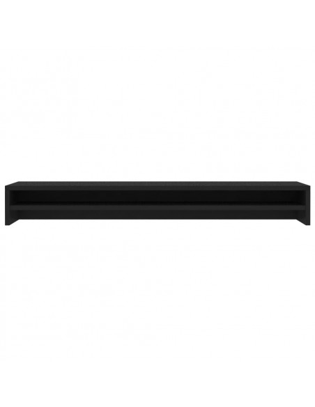 Supporto per Monitor Nero 100x24x13 cm in Legno Multistrato