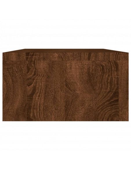 Supporto Monitor Rovere Marrone 100x24x13 cm Legno Multistrato