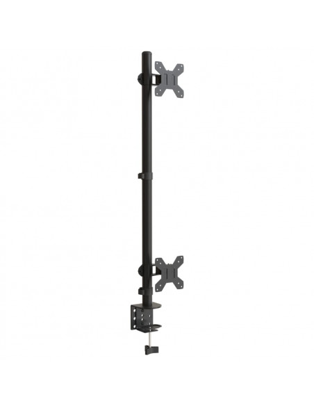 Supporto per Monitor Doppio in Acciaio VESA 75/100 mm