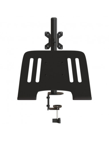 Supporto per Monitor in Acciaio Nero VESA 75/100 mm