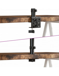 Supporto per Monitor in Acciaio Nero VESA 75/100 mm 2