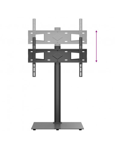 Supporto TV Angolare 1 Livello per 32-65 Pollici Nero