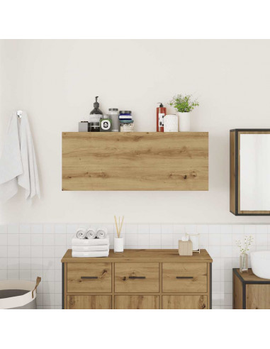 Mobiletto da Bagno Rovere Artigianale 8100x25x40 cm Truciolato