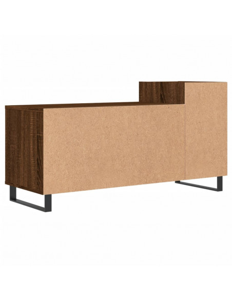 Mobile TV Rovere Marrone 100x35x55 cm in Legno Multistrato