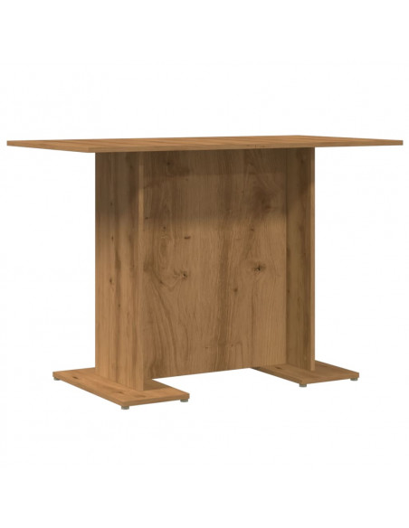 Tavolo Pranzo Rovere Artigianale 110x60x75 cm Legno Multistrato
