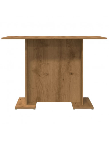 Tavolo Pranzo Rovere Artigianale 110x60x75 cm Legno Multistrato