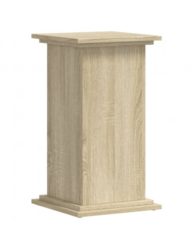 Supporto per Piante Rovere Sonoma 33x33x60 cm Legno Multistrato