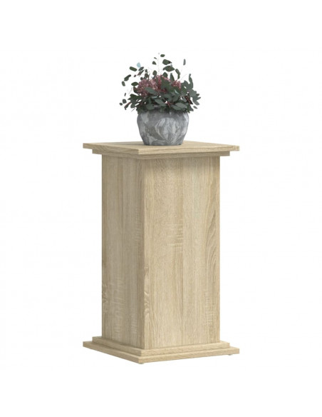 Supporto per Piante Rovere Sonoma 33x33x60 cm Legno Multistrato