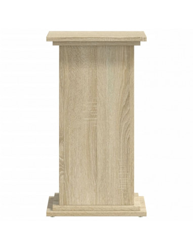 Supporto per Piante Rovere Sonoma 33x33x60 cm Legno Multistrato