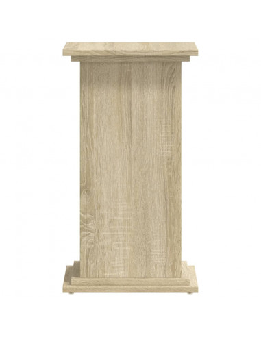 Supporto per Piante Rovere Sonoma 33x33x60 cm Legno Multistrato
