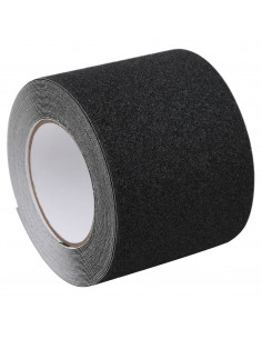 Nastro Antiscivolo Nero 0,1x10 m PVC 2