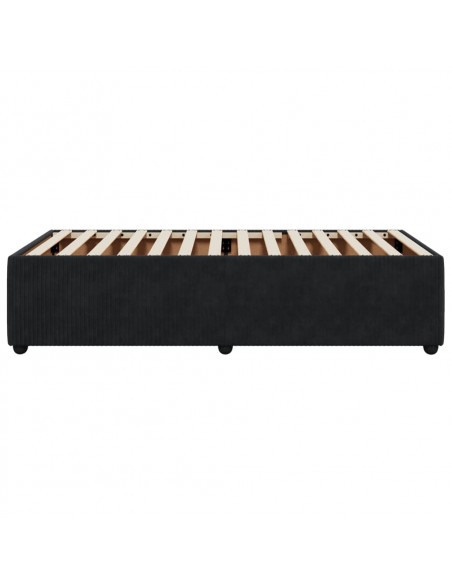 Giroletto Nero 100x200 cm in Velluto