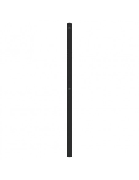 Testiera in Metallo Nero 80 cm