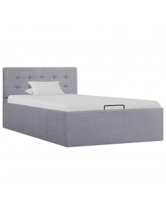 Giroletto Idraulico Contenitore Grigio Chiaro Tessuto 90x200cm 2