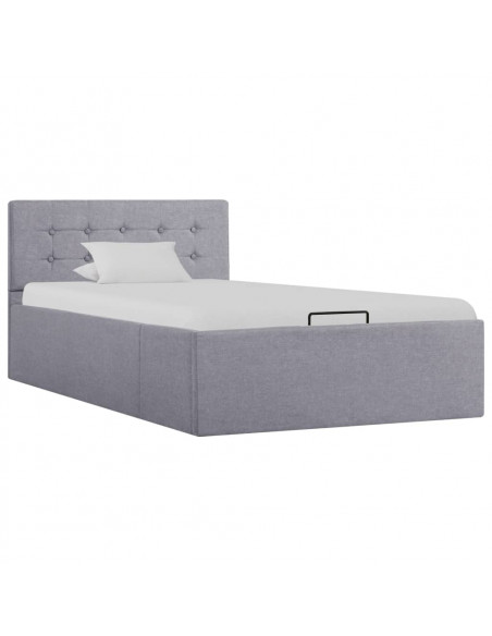Giroletto Idraulico Contenitore Grigio Chiaro Tessuto 90x200cm