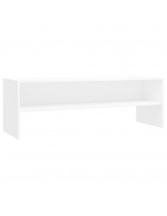 Mobile Porta TV Bianco 120x40x40 cm in Legno Multistrato 2