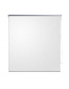 Tenda a rullo oscurante 60 x 120 cm Bianco 2