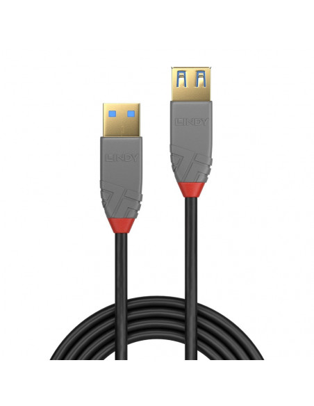 Lindy Prolunga USB 3.2 Tipo A, Anthra Line, 1m