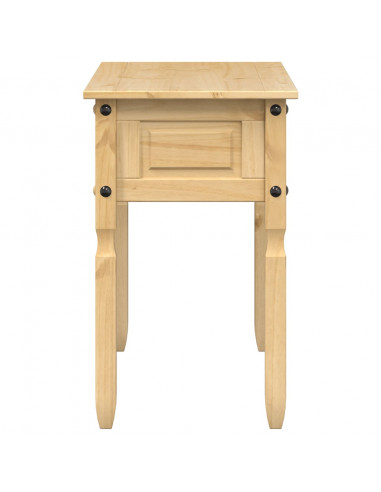 Tavolino Consolle Corona 115x46x73 cm in Legno Massello di Pino