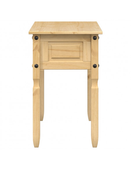 Tavolino Consolle Corona 115x46x73 cm in Legno Massello di Pino