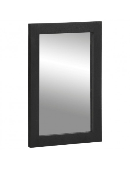 Set Mobili da Bagno 4 pz Nero in Legno Multistrato