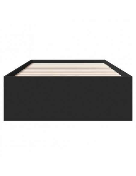 Giroletto Nero 90x190 cm in Legno Multistrato