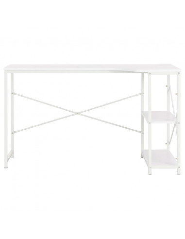 Scrivania per Computer Bianca 120x72x70 cm