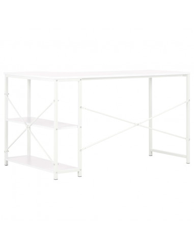 Scrivania per Computer Bianca 120x72x70 cm