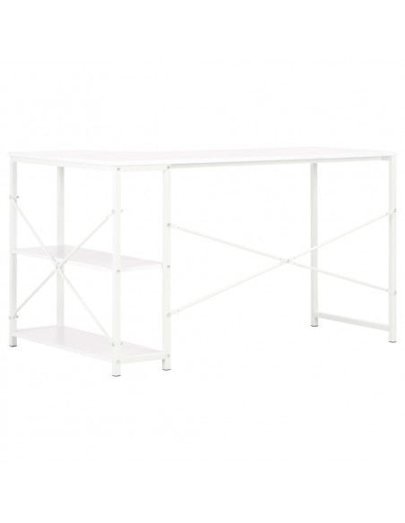 Scrivania per Computer Bianca 120x72x70 cm