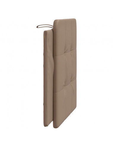 Cuscino Testiera Cappuccino 100 cm in Similpelle