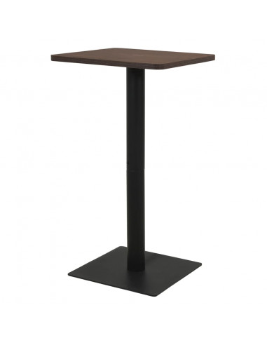 Tavolo da Bistrot Cenere Scuro 50x50x107 cm