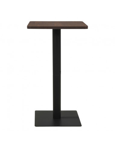 Tavolo da Bistrot Cenere Scuro 50x50x107 cm