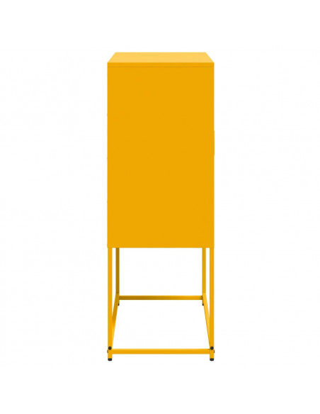 Mobile TV Antracite 68x39x60,5 cm in Acciaio