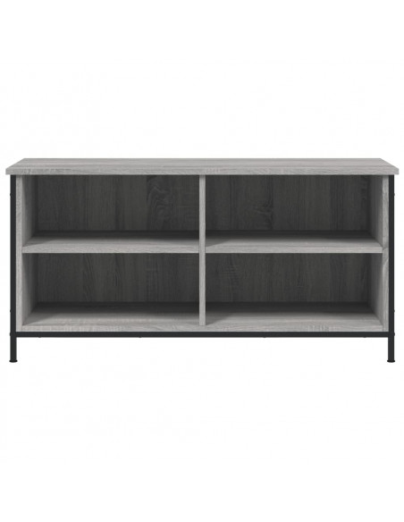 Mobile Porta TV Grigio Sonoma 100x40x50 cm in Legno Multistrato