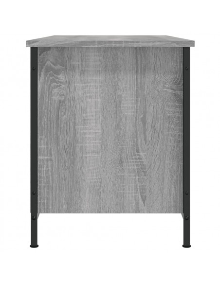 Mobile Porta TV Grigio Sonoma 100x40x50 cm in Legno Multistrato