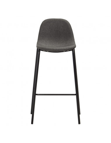 Set da Bar 5 pz in Tessuto Grigio Scuro