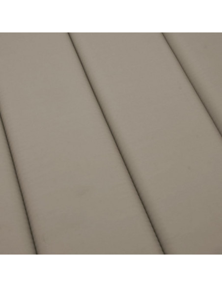 Cuscino per Lettino Tortora 186x58x3 cm in Tessuto Oxford