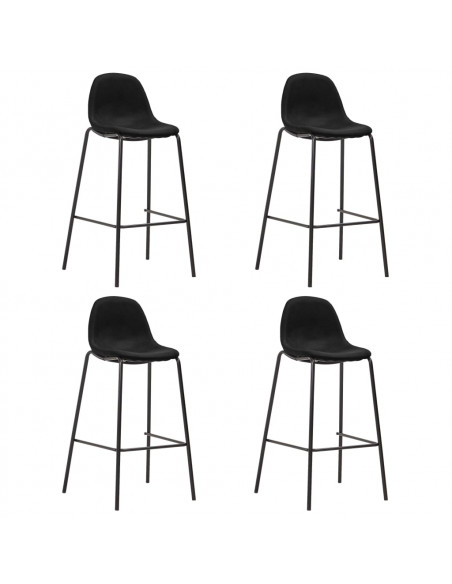Set da Bar 5 pz in Tessuto Nero