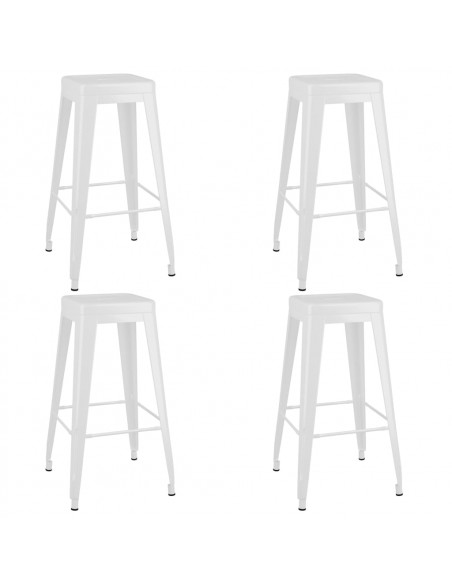 Set da Bar 5 pz Nero e Bianco